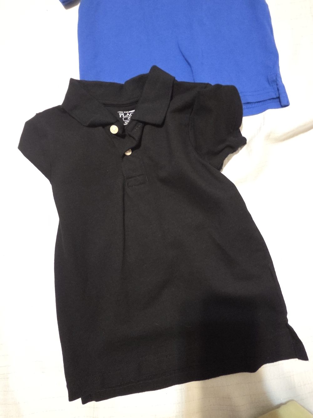 Boys 4T Polo Shirt Pack - Gray, Maroon, Yellow, Black, Blue - Picture 7 of 9